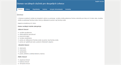 Desktop Screenshot of dsslehnice.zupa-tt.sk